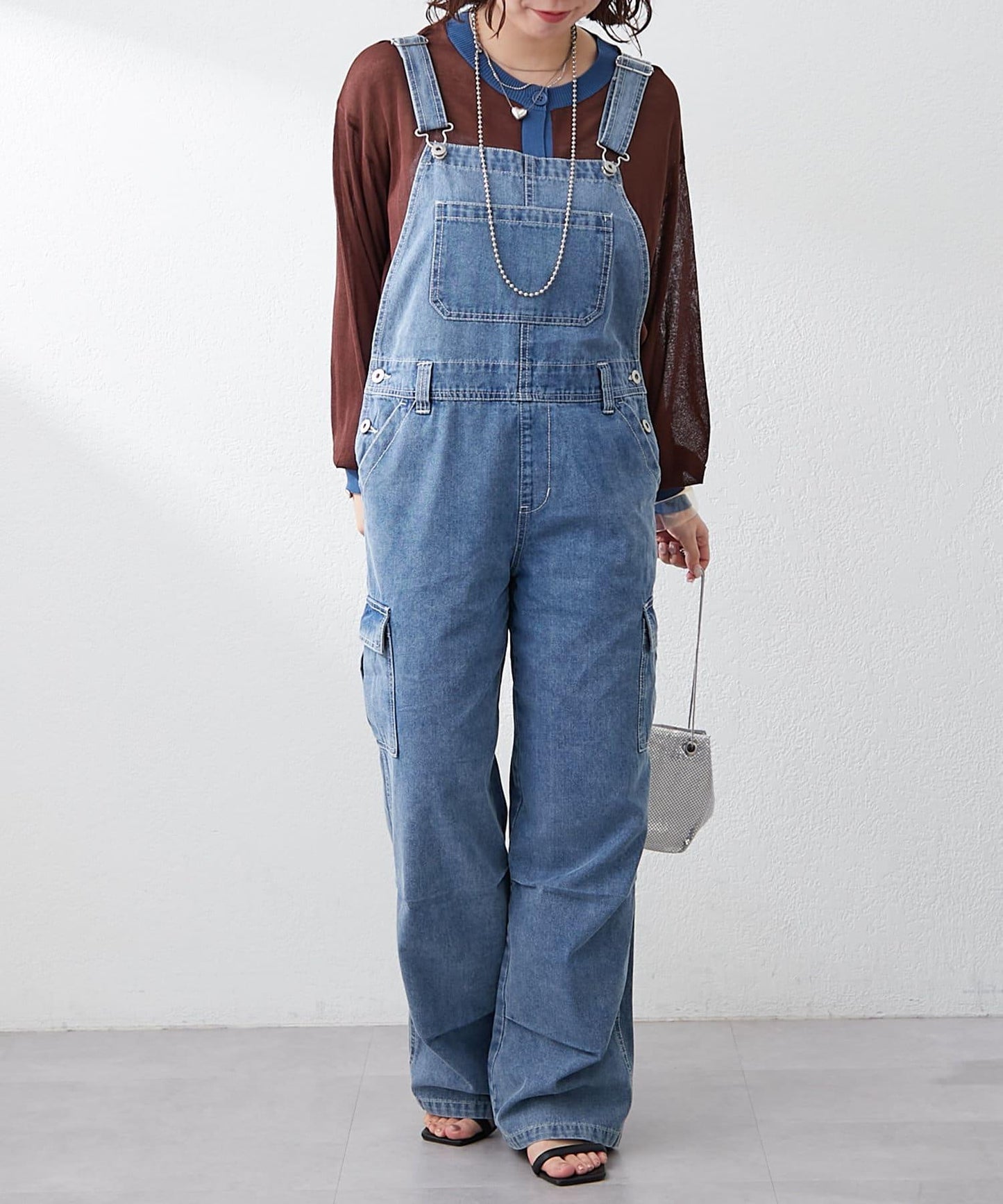 【@kana__18s精選】配色透明針織開衫