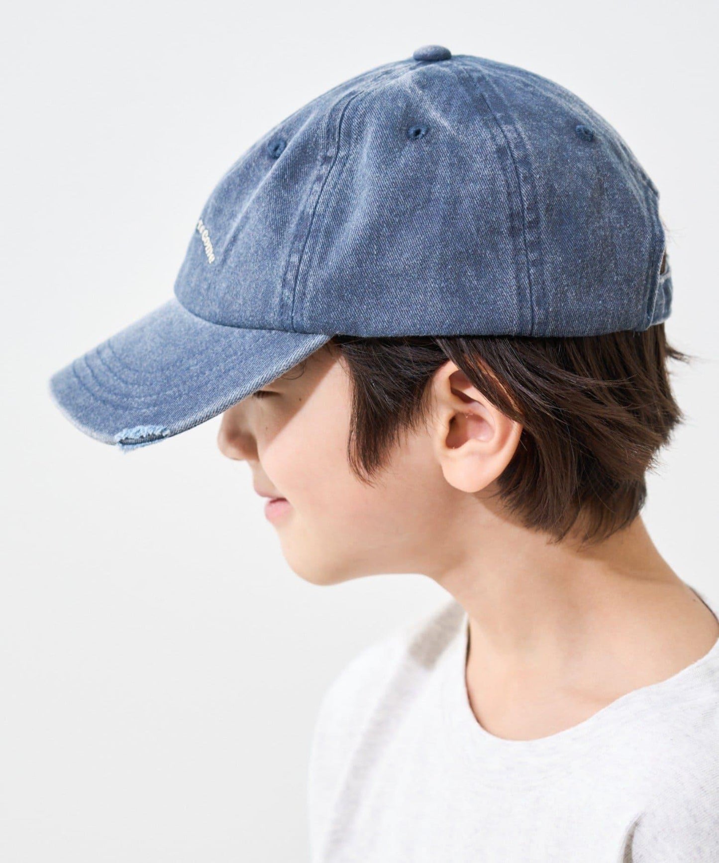 【兒童】顏料標誌刺繡帽