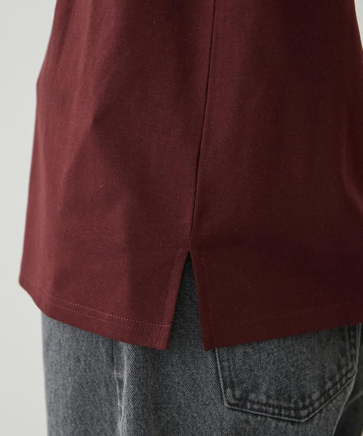 【柳樹】彩色疊層一點刺繡T恤