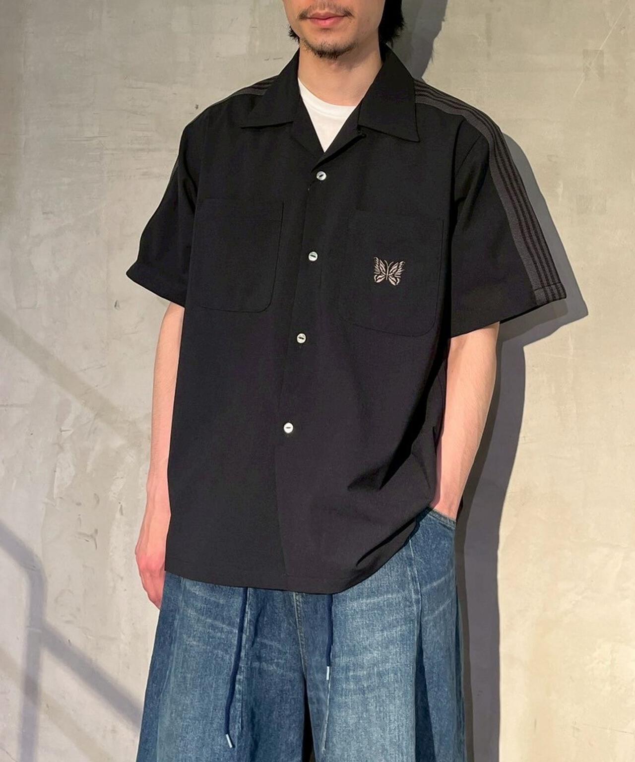 NEEDLES【B'2nd款】短袖一領 SH-聚酯布