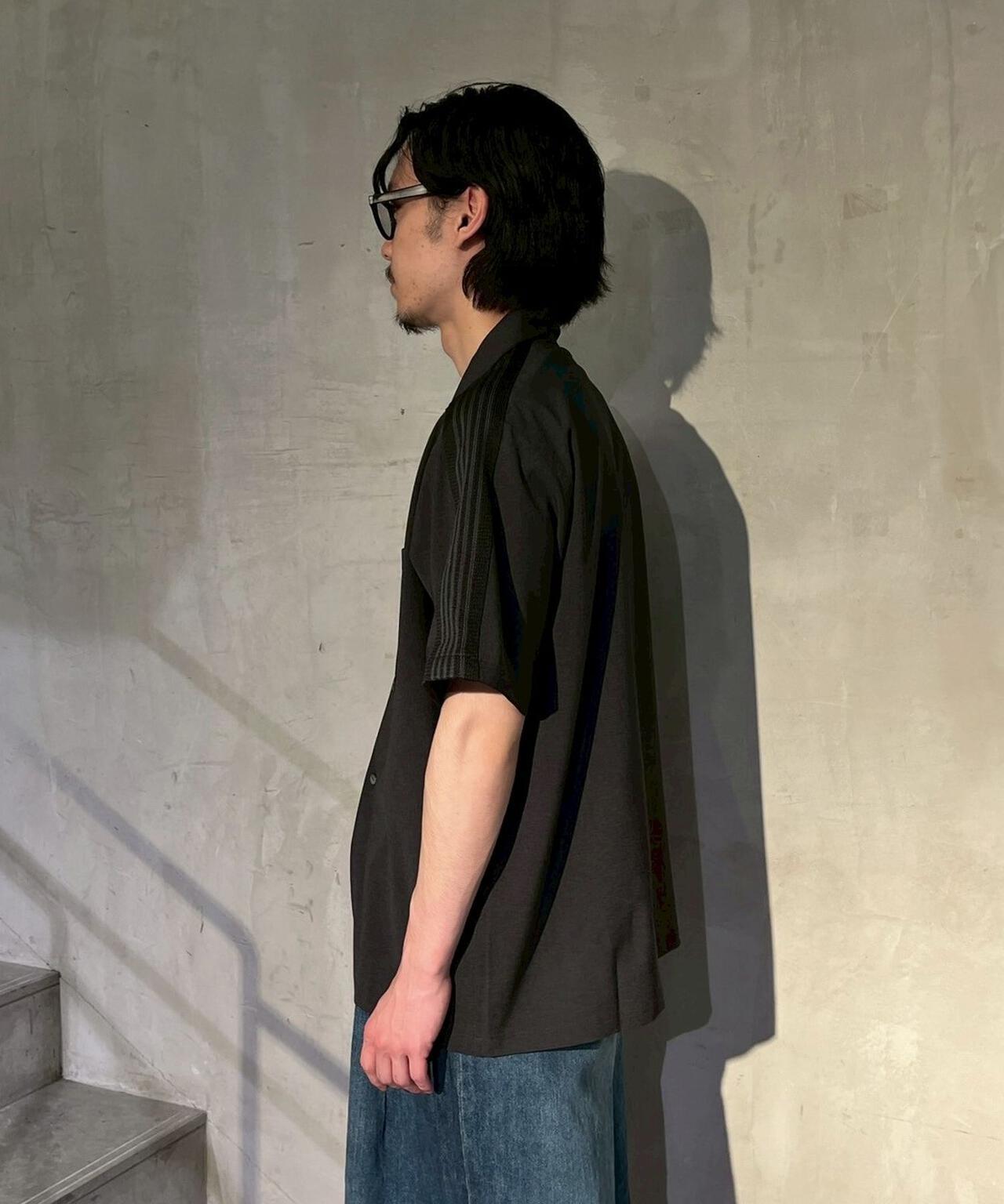NEEDLES【B'2nd款】短袖一領 SH-聚酯布