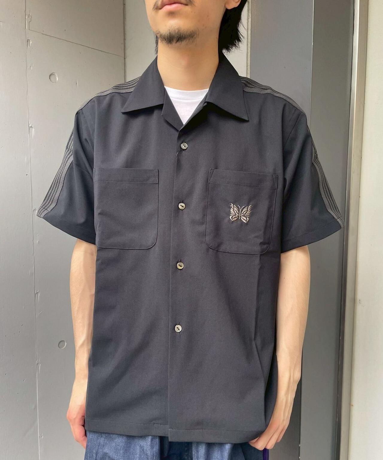 NEEDLES【B'2nd款】短袖一領 SH-聚酯布