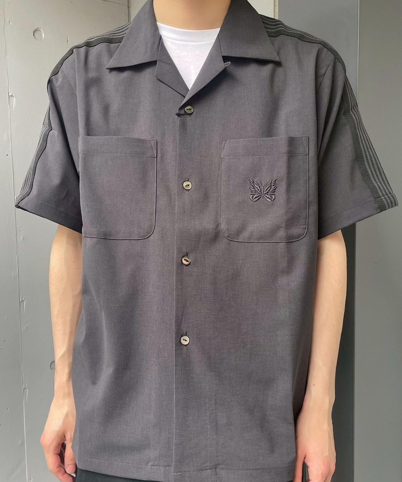 NEEDLES【B'2nd款】短袖一領 SH-聚酯布