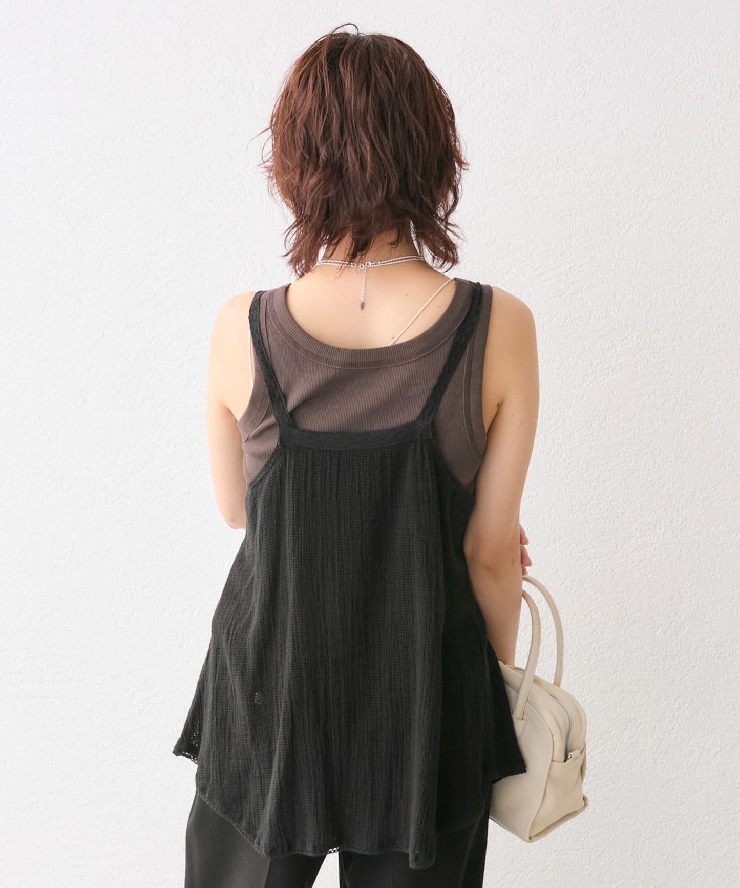 【à Nice (尼斯)】手工刺繡吊帶背心
