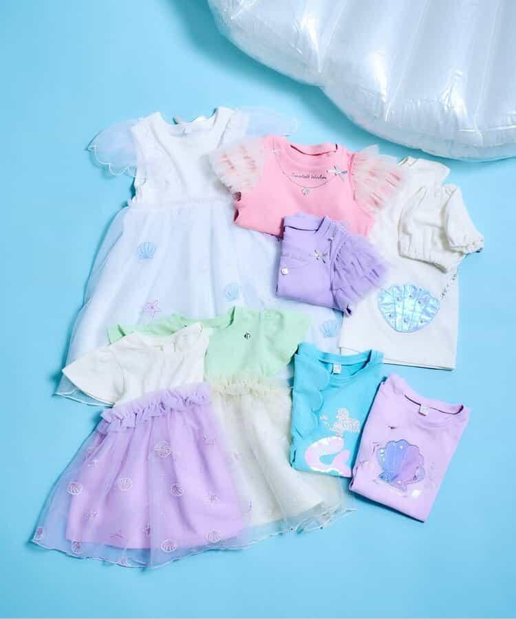 草編單肩包露肩T恤