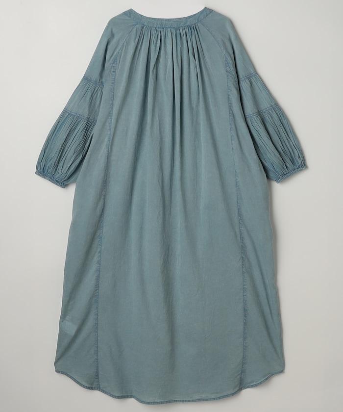 印度色染加工連衣裙