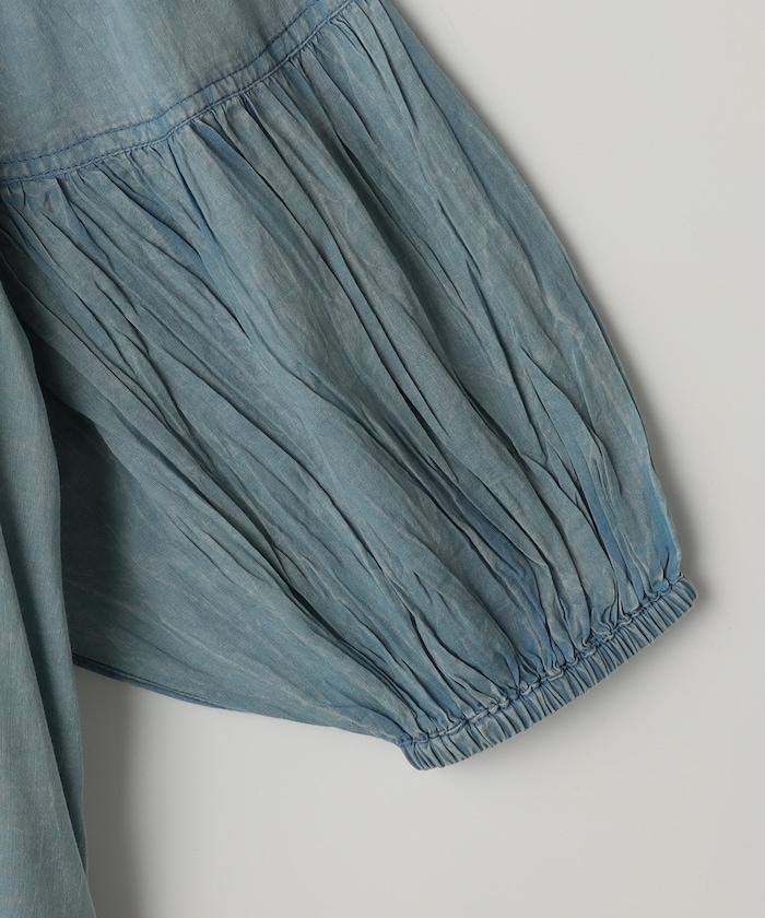 印度色染加工連衣裙