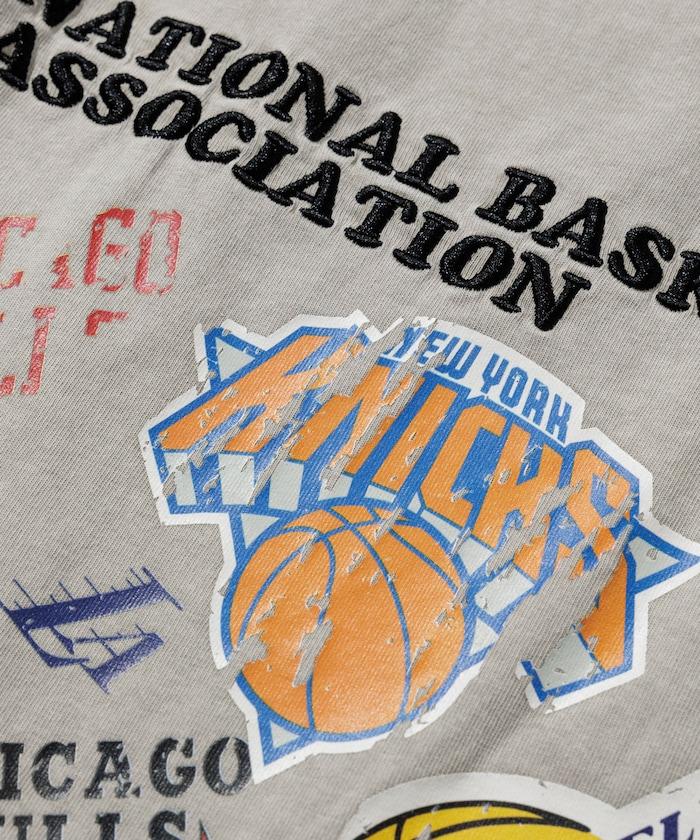 NBA 特別版隨機隊伍 背標 圓領T恤