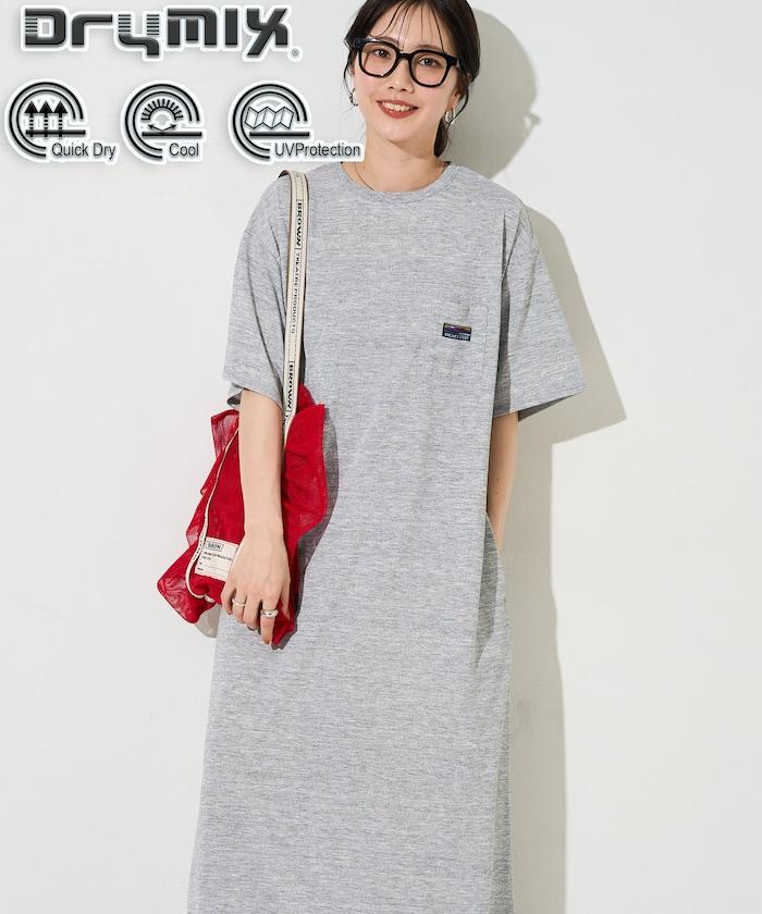 FREAK'S STORE OUTDOORS DRYMIX 乾爽混紡 半袖連衣裙(吸水速幹・接觸冷感・防紫外線)