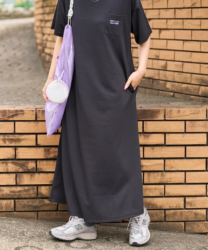 FREAK'S STORE OUTDOORS DRYMIX 乾爽混紡 半袖連衣裙(吸水速幹・接觸冷感・防紫外線)