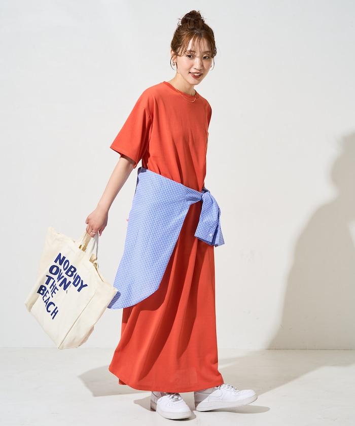 FREAK'S STORE OUTDOORS DRYMIX 乾爽混紡 半袖連衣裙(吸水速幹・接觸冷感・防紫外線)