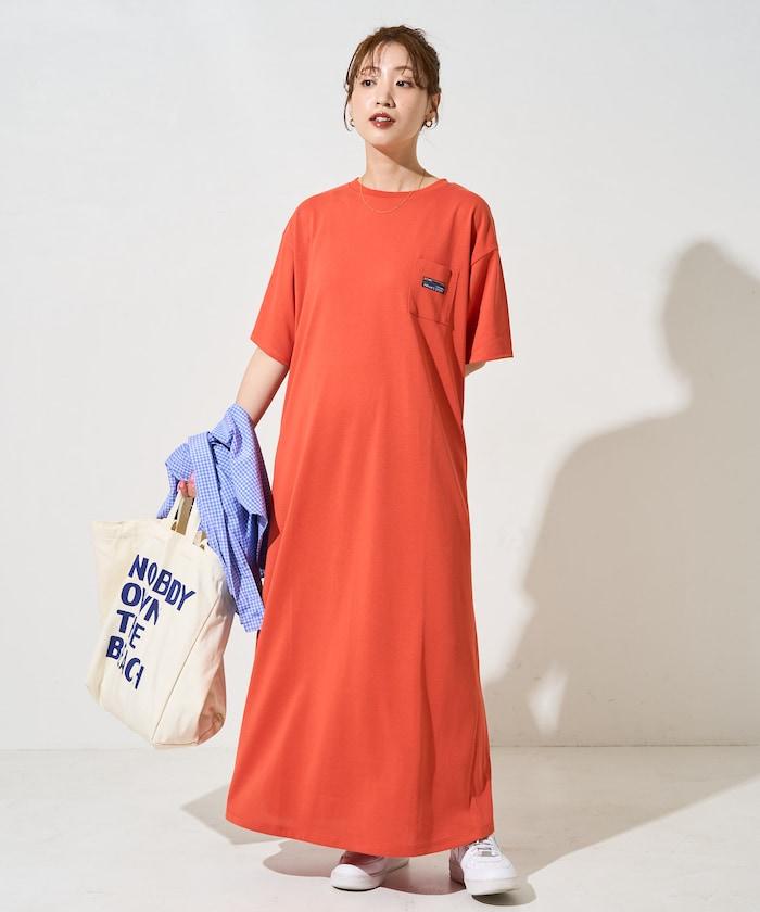 FREAK'S STORE OUTDOORS DRYMIX 乾爽混紡 半袖連衣裙(吸水速幹・接觸冷感・防紫外線)