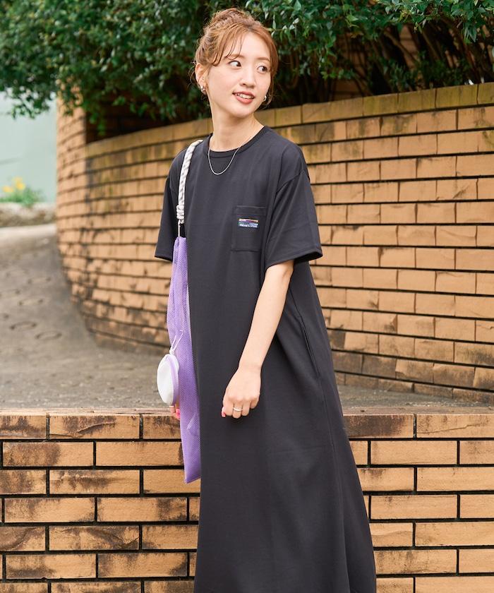 FREAK'S STORE OUTDOORS DRYMIX 乾爽混紡 半袖連衣裙(吸水速幹・接觸冷感・防紫外線)