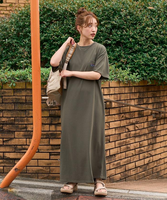 FREAK'S STORE OUTDOORS DRYMIX 乾爽混紡 半袖連衣裙(吸水速幹・接觸冷感・防紫外線)