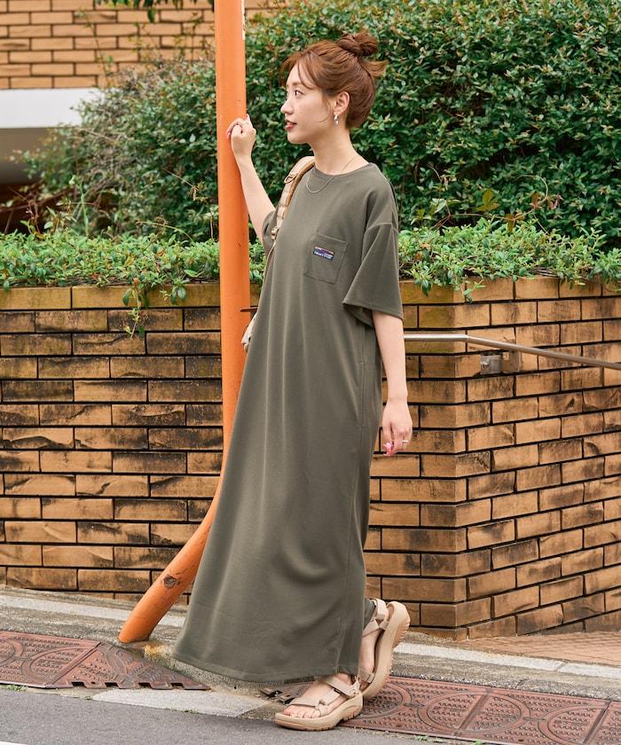 FREAK'S STORE OUTDOORS DRYMIX 乾爽混紡 半袖連衣裙(吸水速幹・接觸冷感・防紫外線)