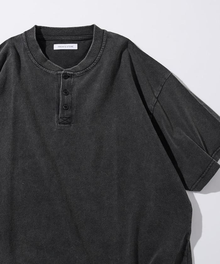 舒適版型 粉飾處理 圓領 短袖T恤