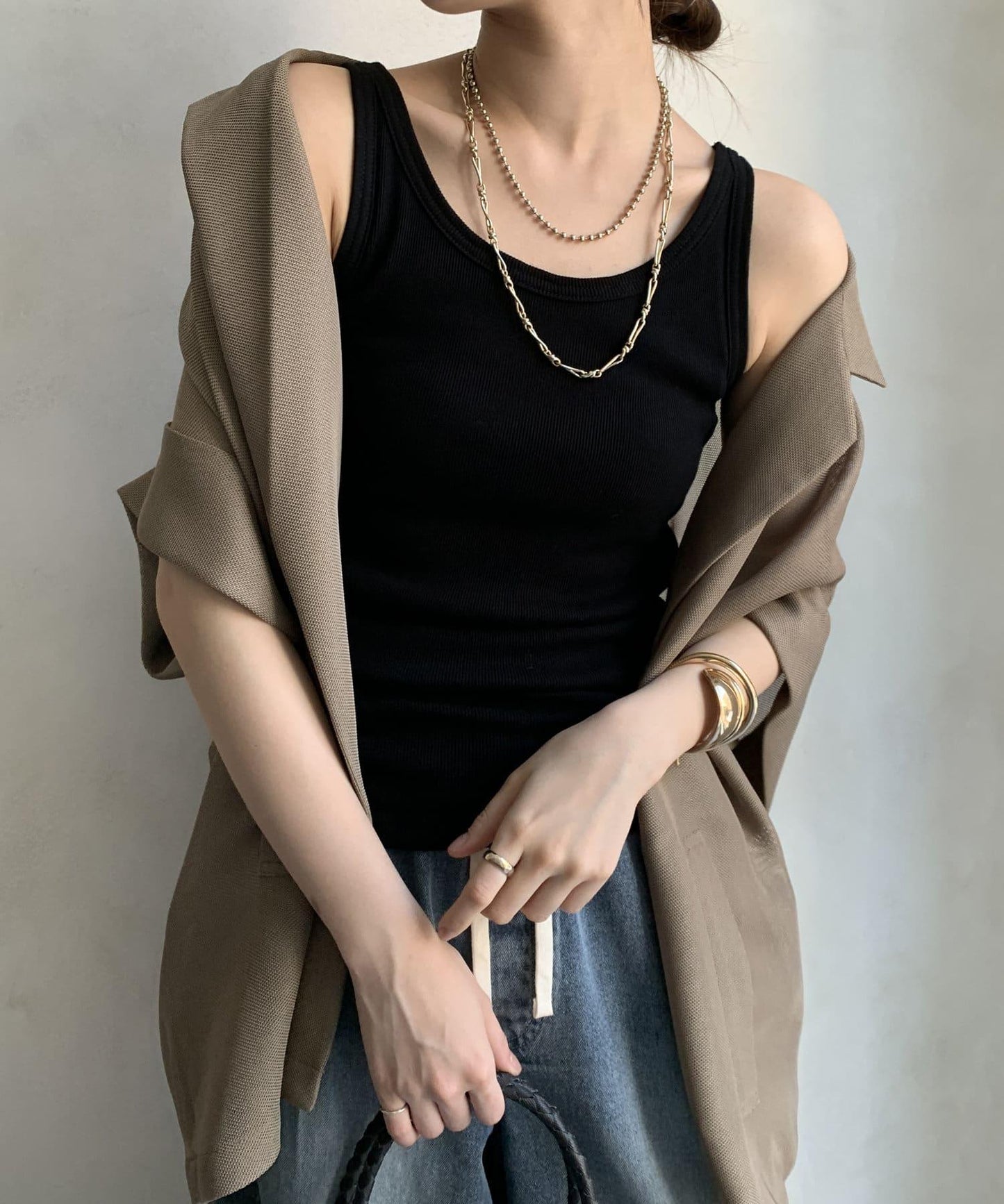 條紋背心