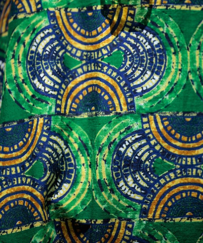 印度蠟染風格吊帶連衣裙