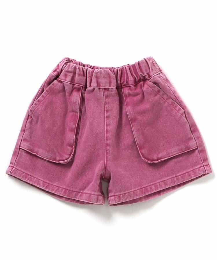 彩色顏料褲 4分褲