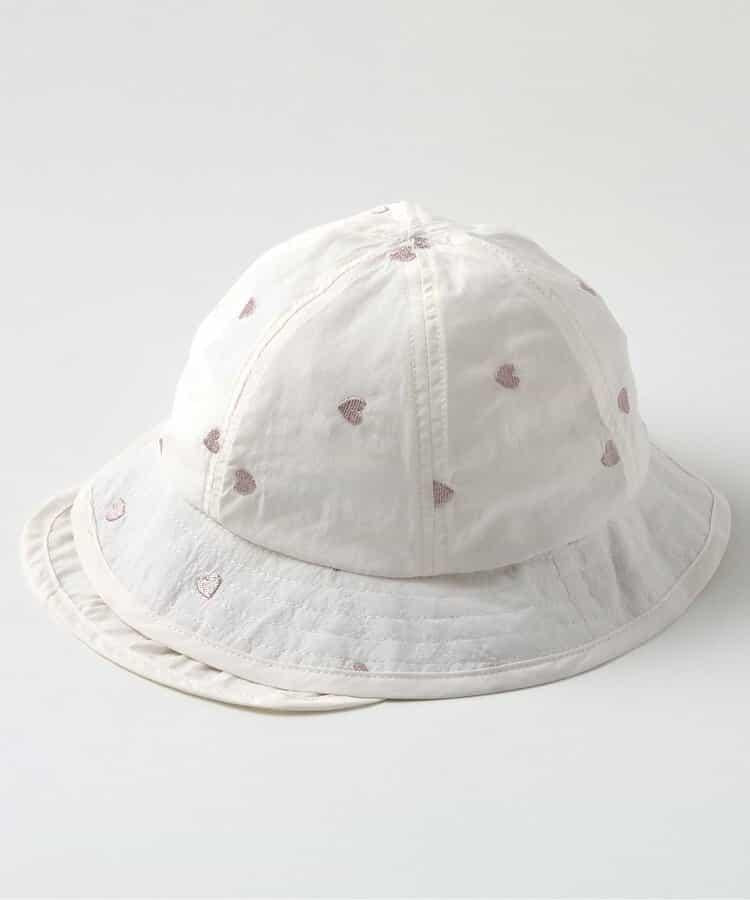 全印花刺繡嬰兒帽_UV防曬