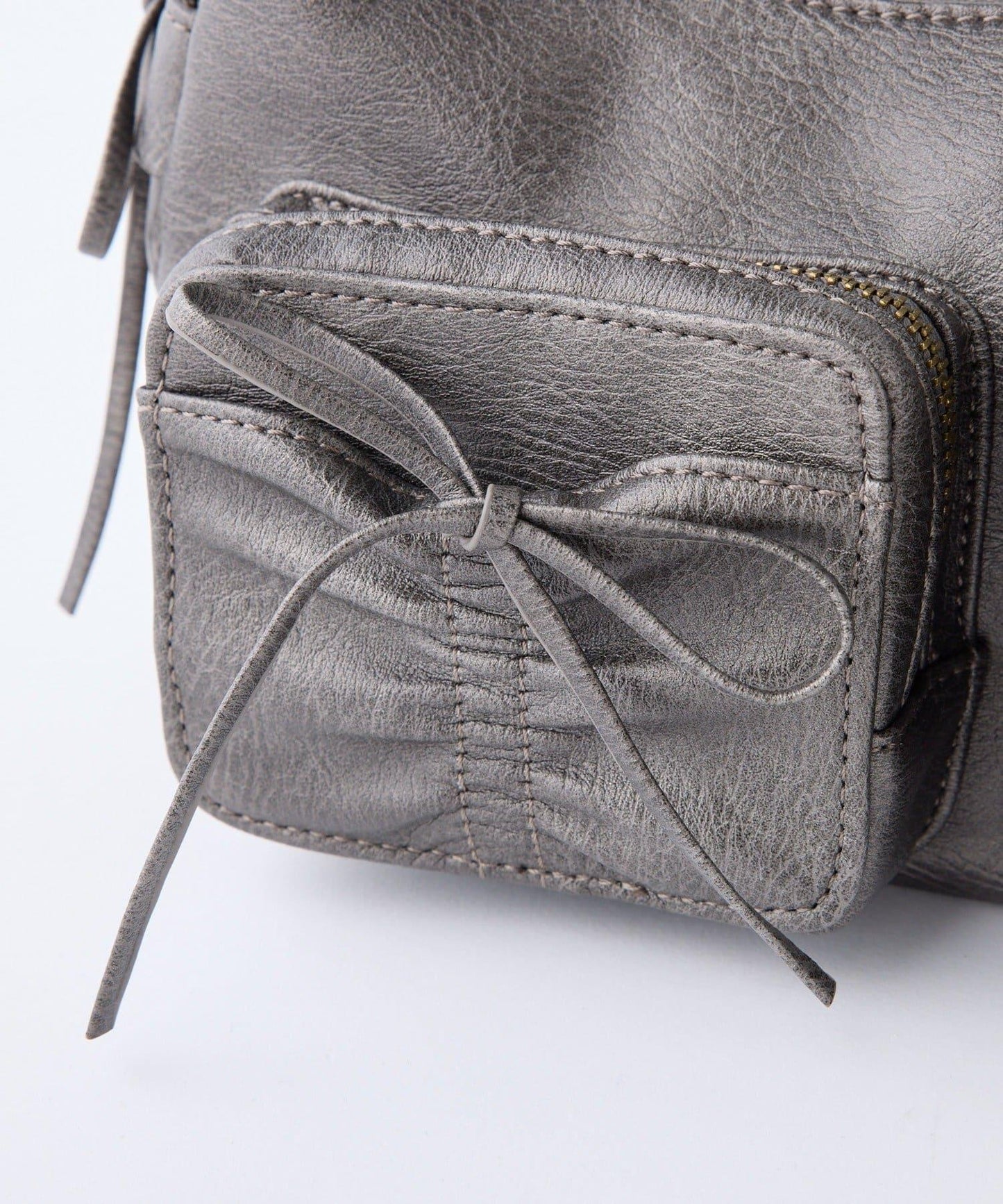 【/復刻】腰部口袋帶蝴蝶結單肩包