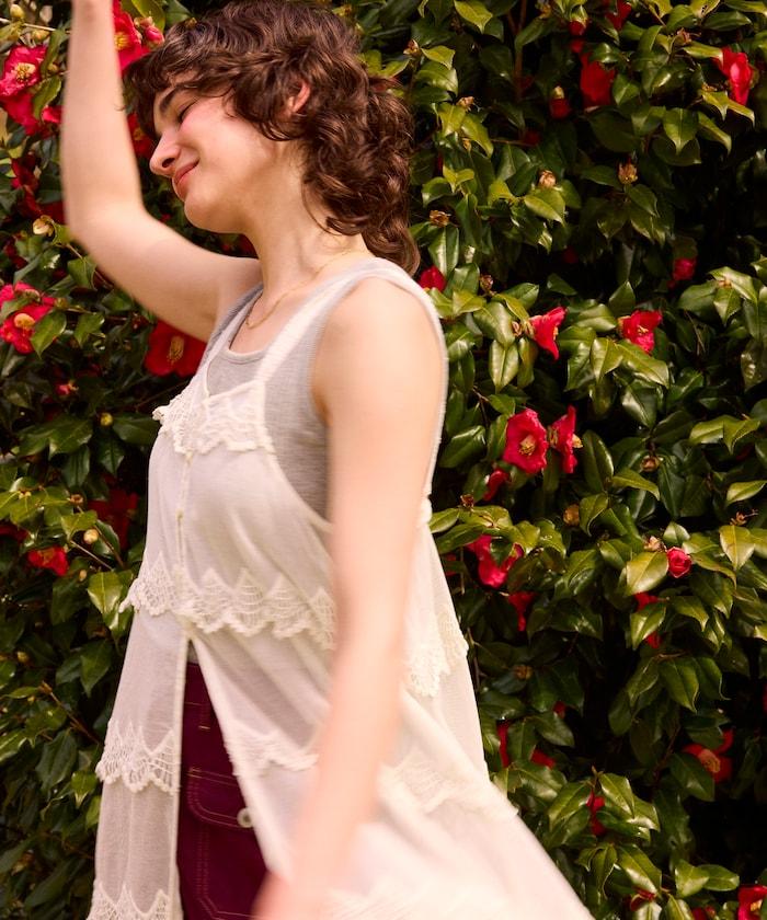 印度 3D刺繡吊帶連衣裙