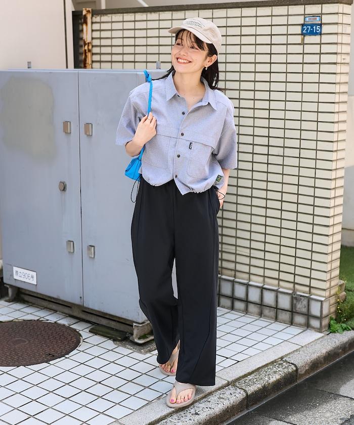 聯名 牛津紡 釣魚口袋短袖襯衫