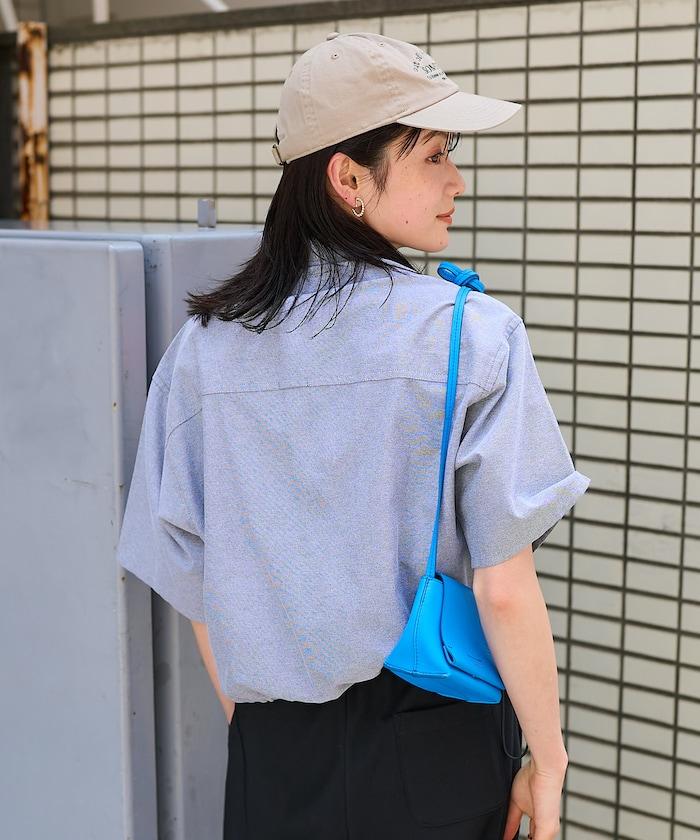聯名 牛津紡 釣魚口袋短袖襯衫