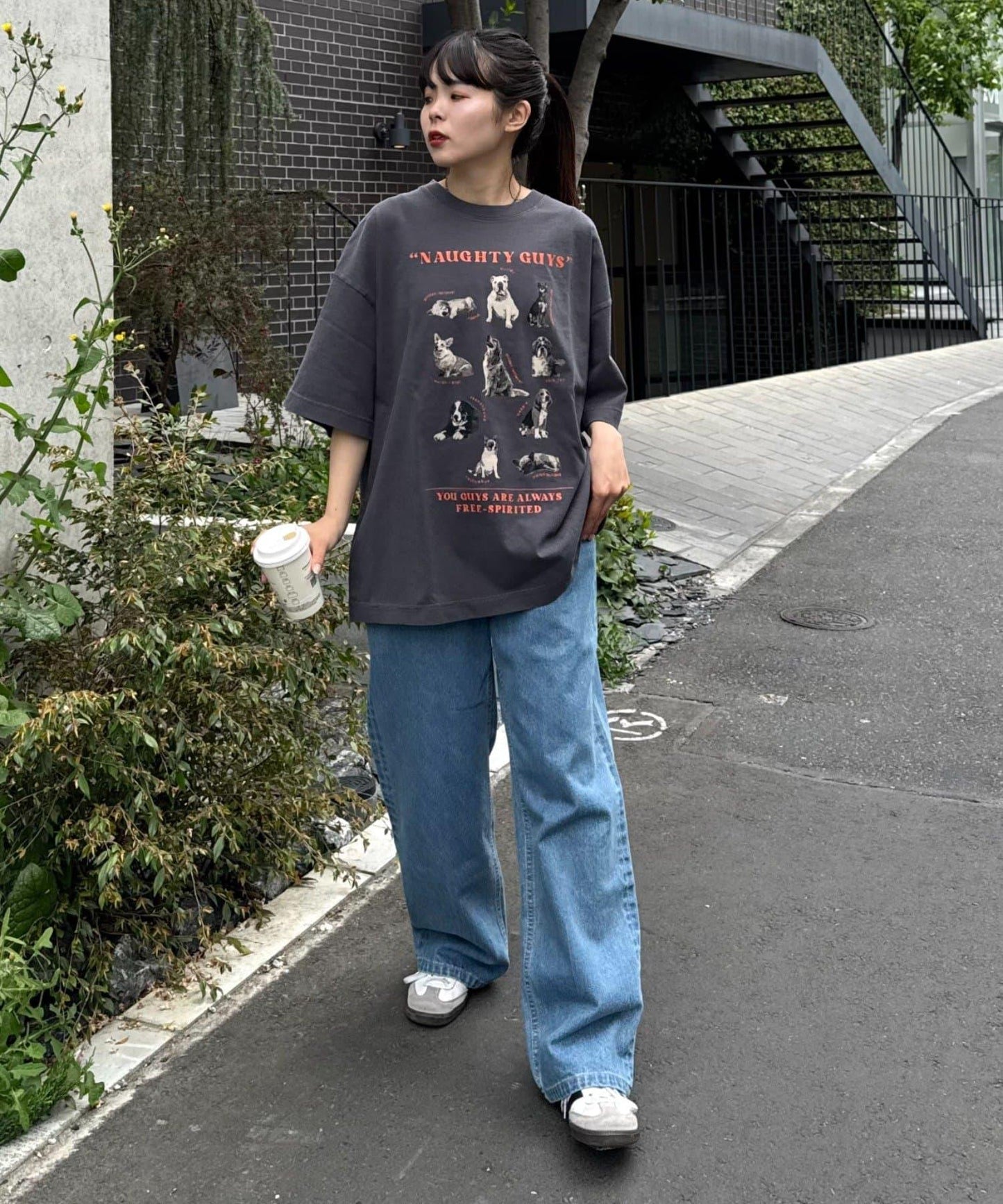 【SG】粉末處理印花&刺繡T恤