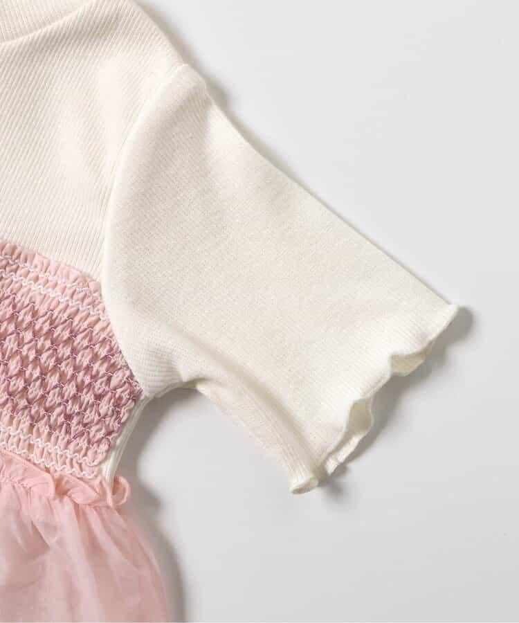 水果刺繡拼接上衣