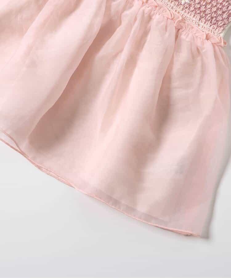 水果刺繡拼接上衣