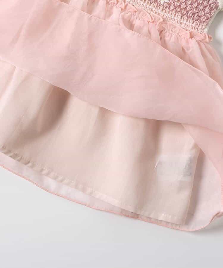 水果刺繡拼接上衣
