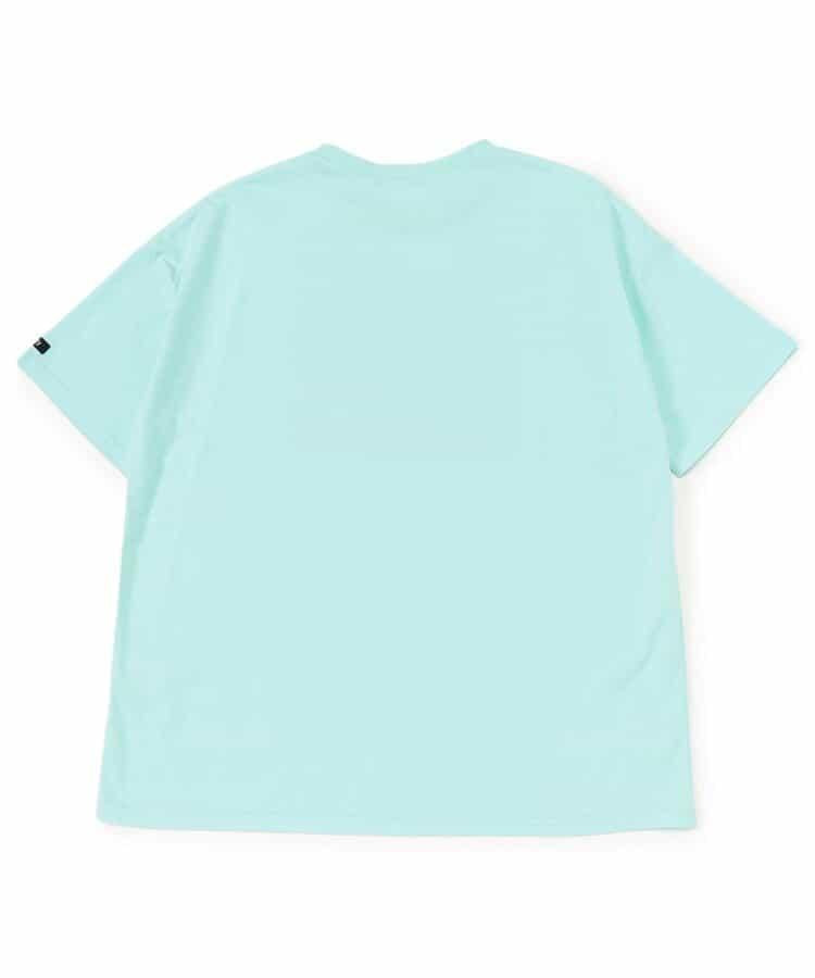 箔印花大T-shirt