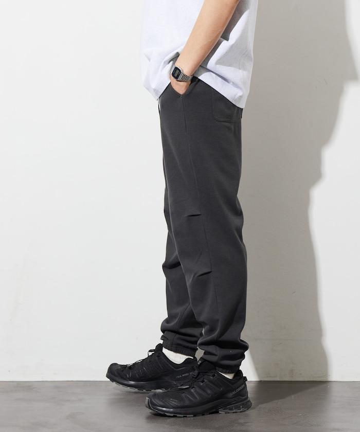 夏季針織寬鬆修身編織休閒長褲