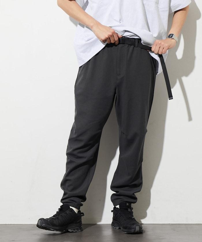 夏季針織寬鬆修身編織休閒長褲