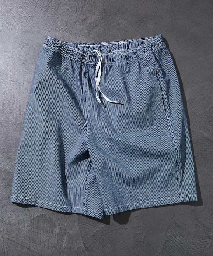 聯名 牛仔布 廚師寬鬆短褲