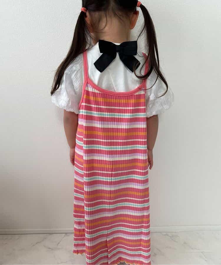 【連衣裙】柔和肋紋連衣裙