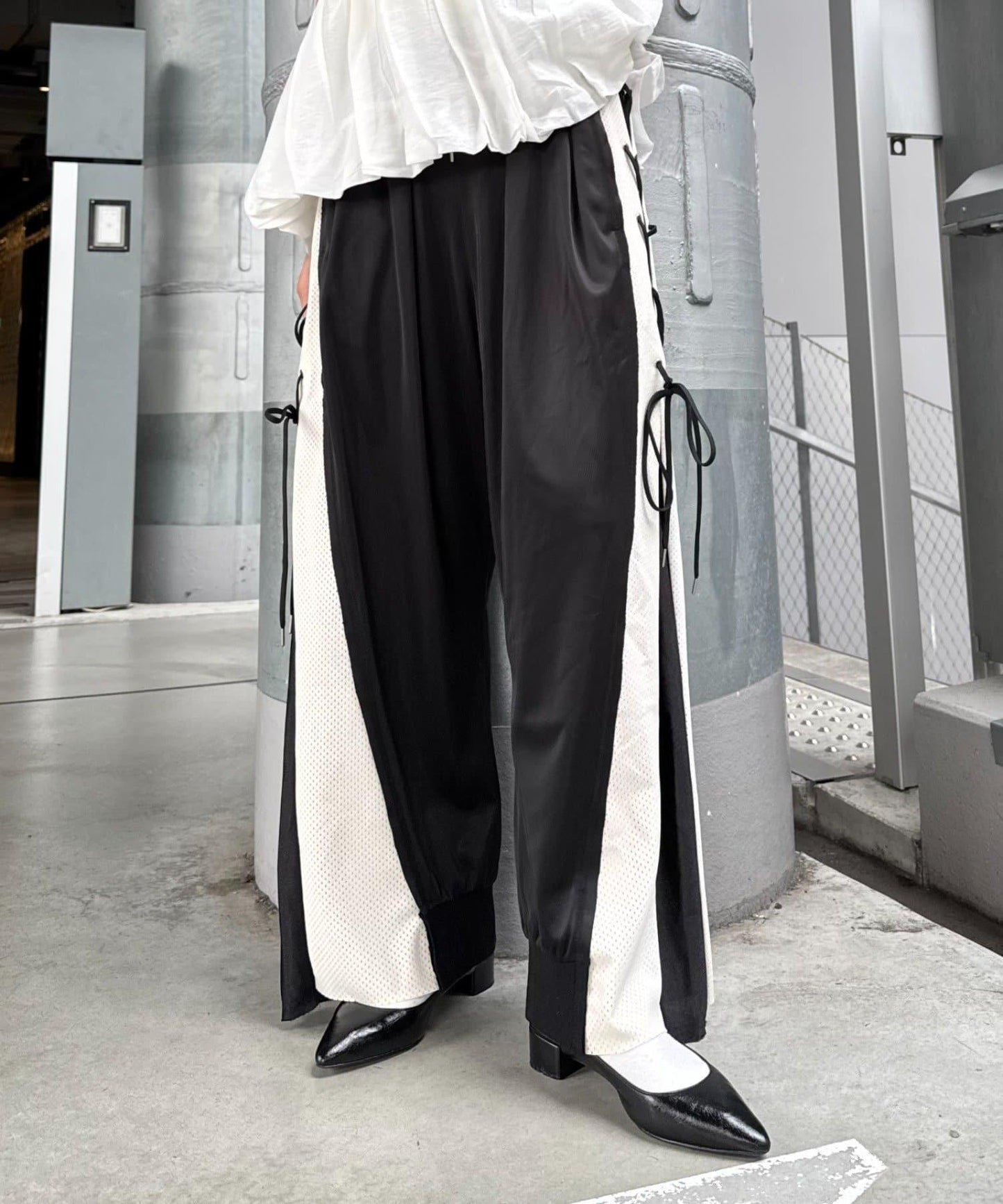 etsinta蕾絲繫帶氣球褲