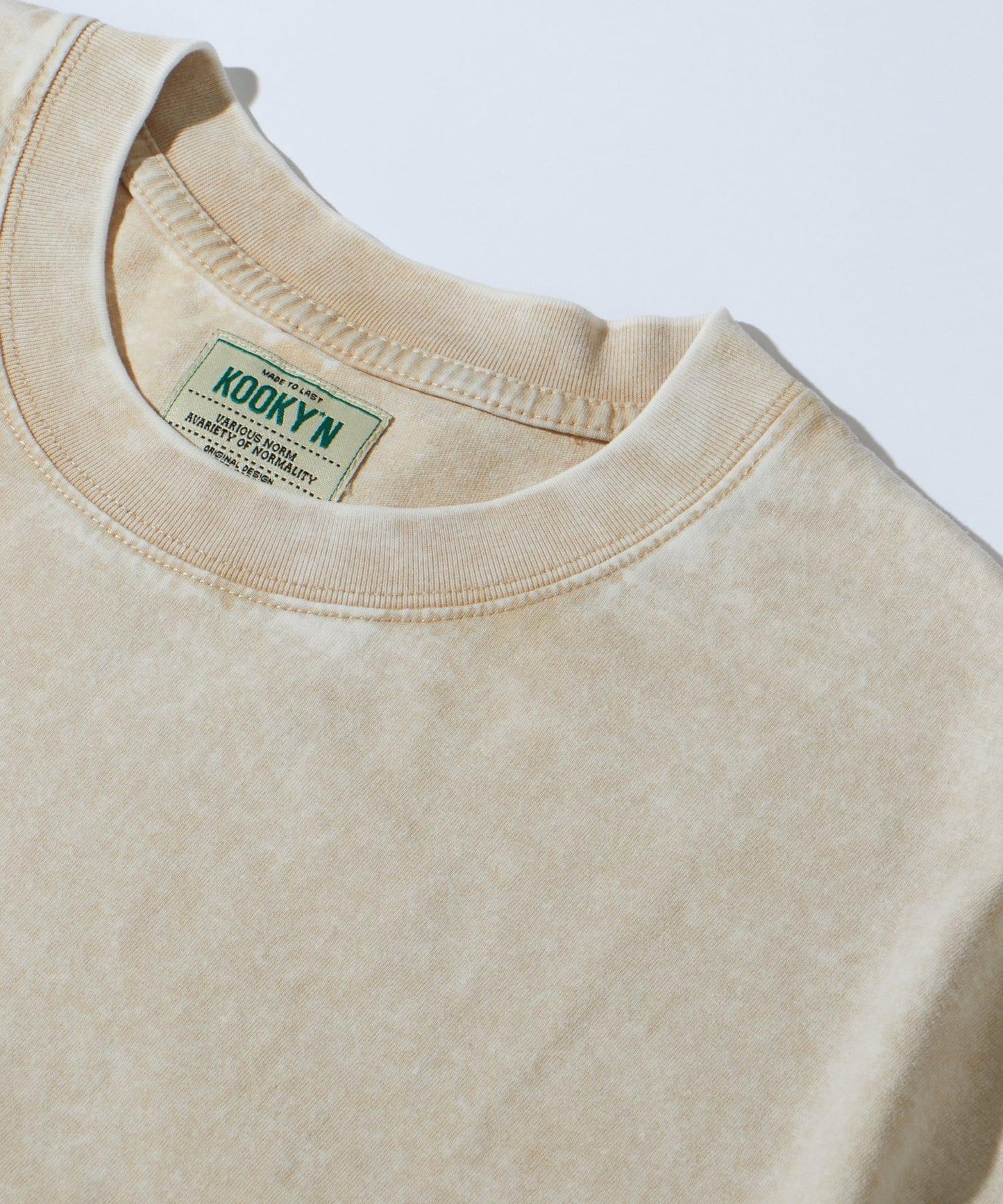 【/3尺碼展開】KOOKY'N化學洗水T恤