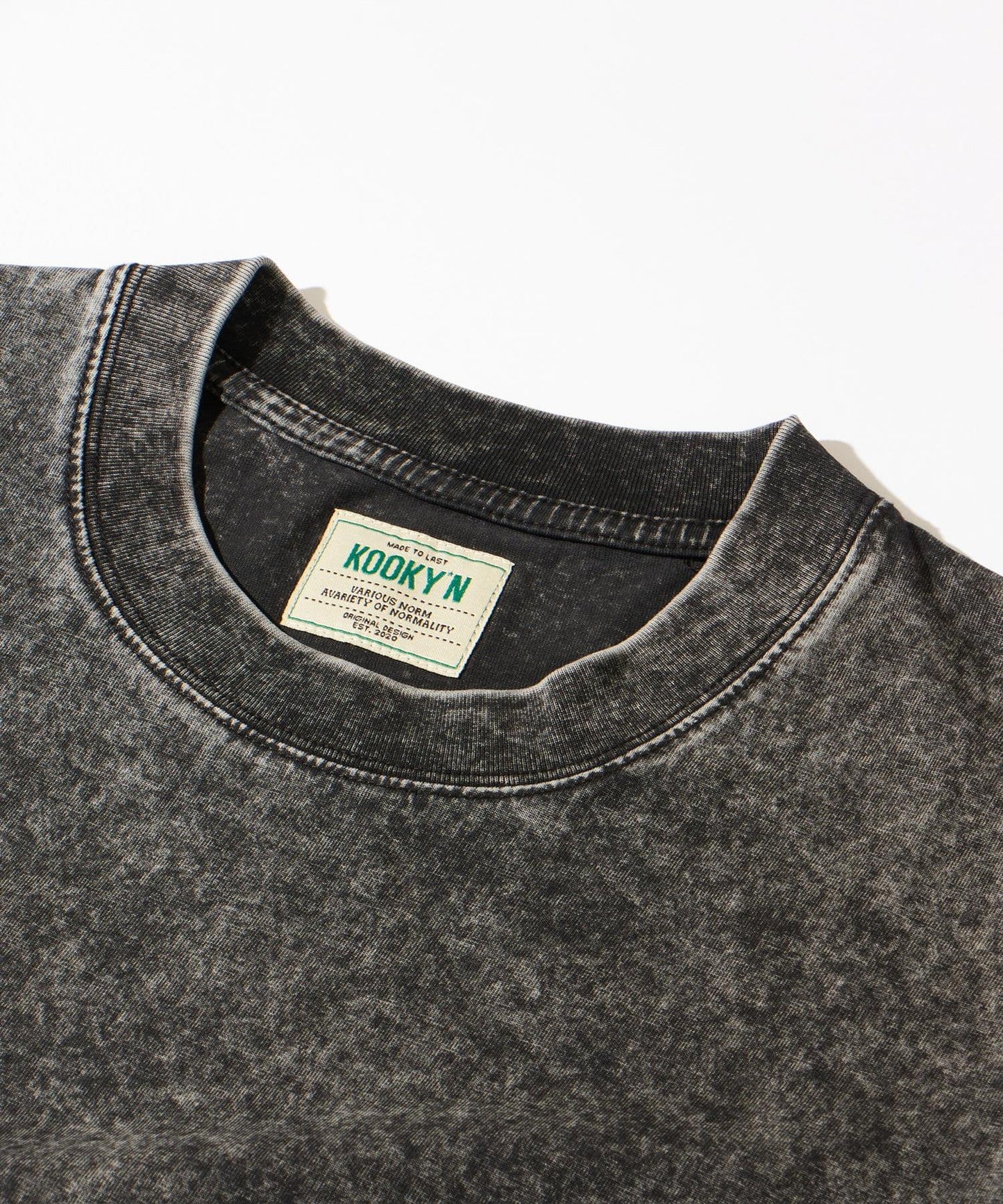 【/3尺碼展開】KOOKY'N化學洗水T恤