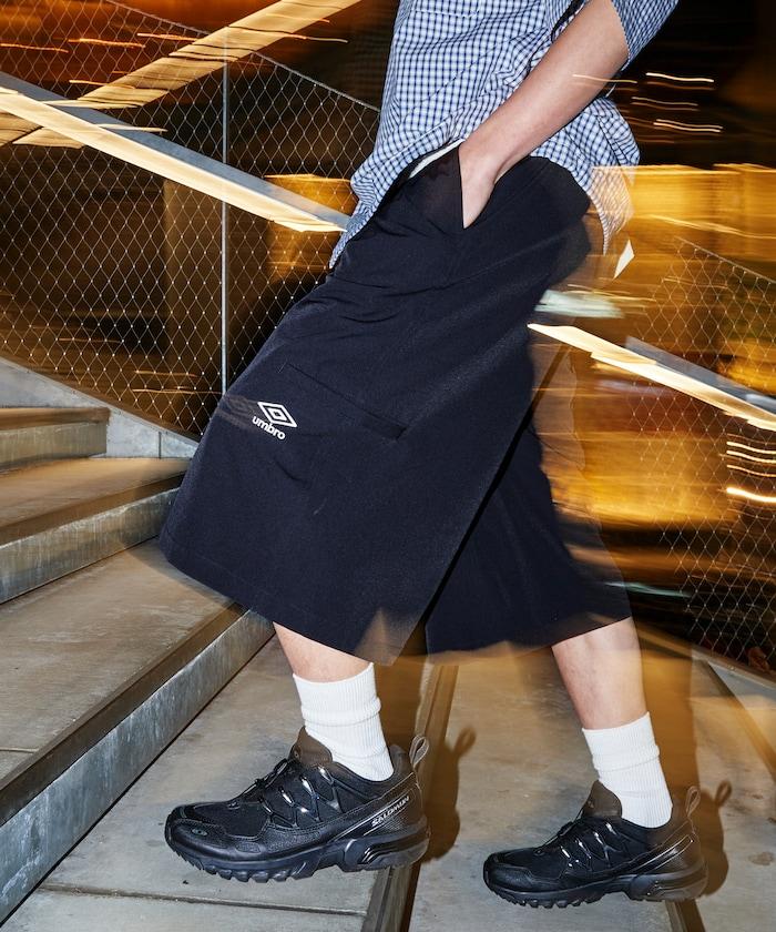 聯名**UMBRO**尼龍寬鬆短褲