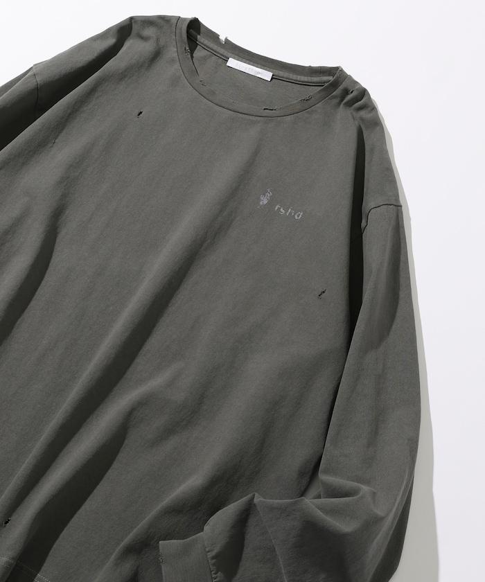 破壞長袖T-shirt