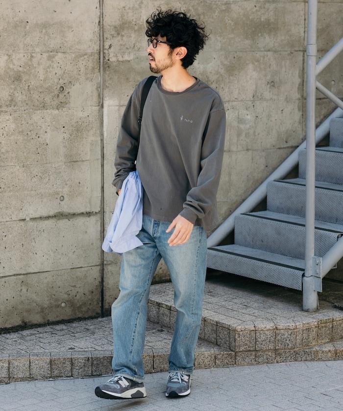 破壞長袖T-shirt