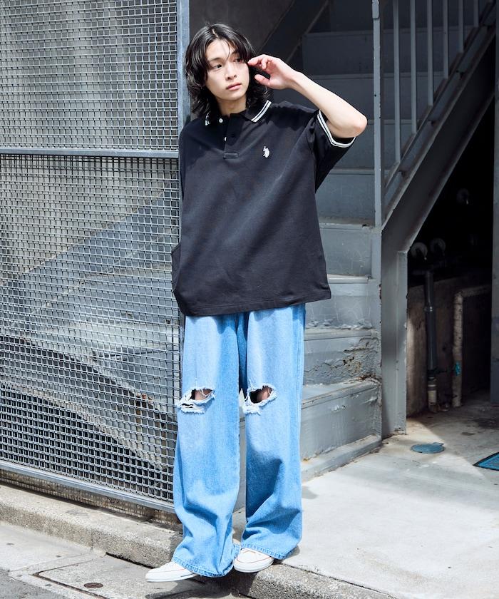 聯名 鹿子紋立領Polo衫【限定推出】