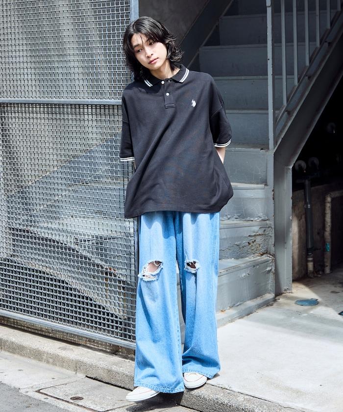 聯名 鹿子紋立領Polo衫【限定推出】