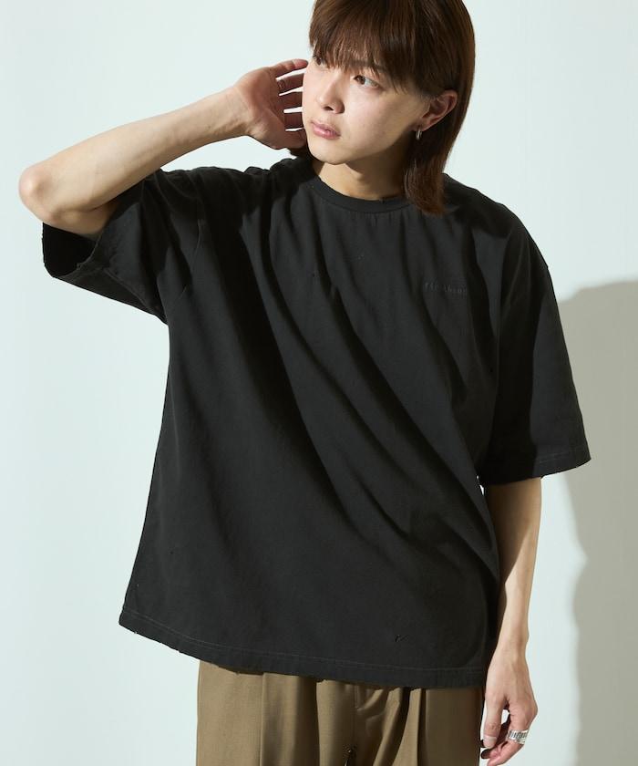 復古刺繡短袖T恤