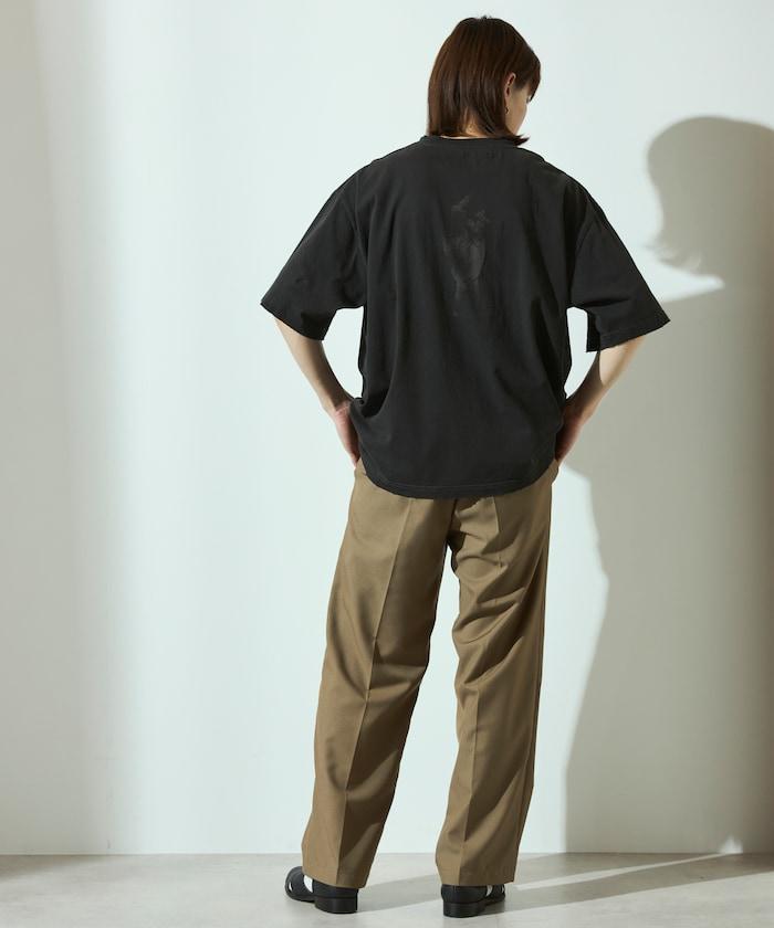 復古刺繡短袖T恤