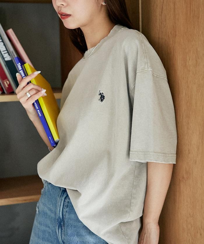 聯名 一點刺繡logo顏料T恤【限定推出】