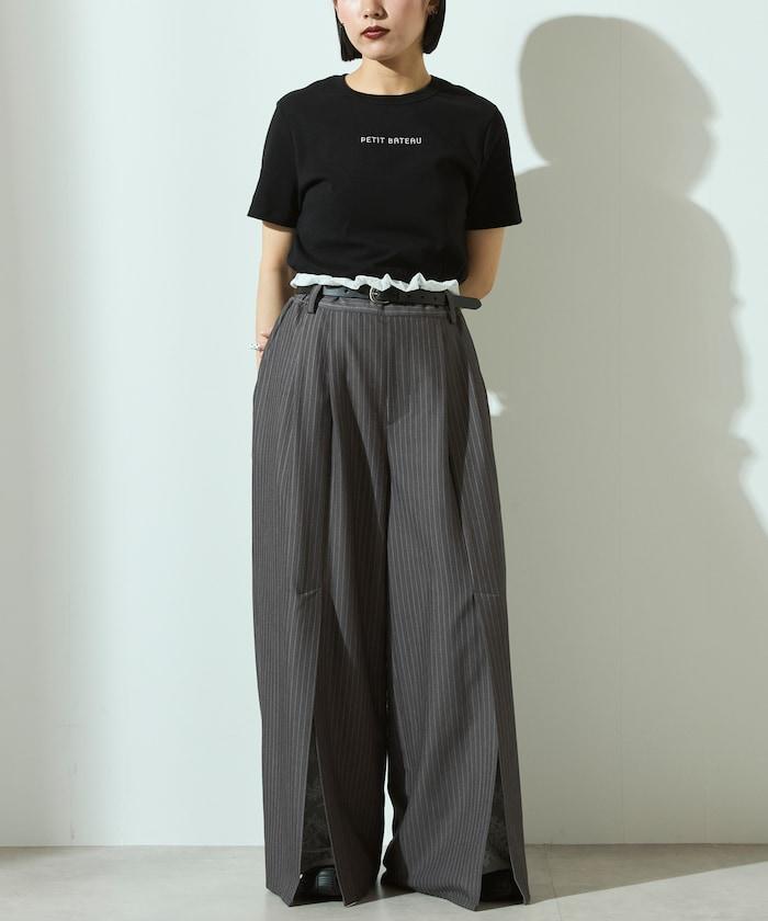 聯名標誌 圓領T恤 / 獨特小標誌T恤