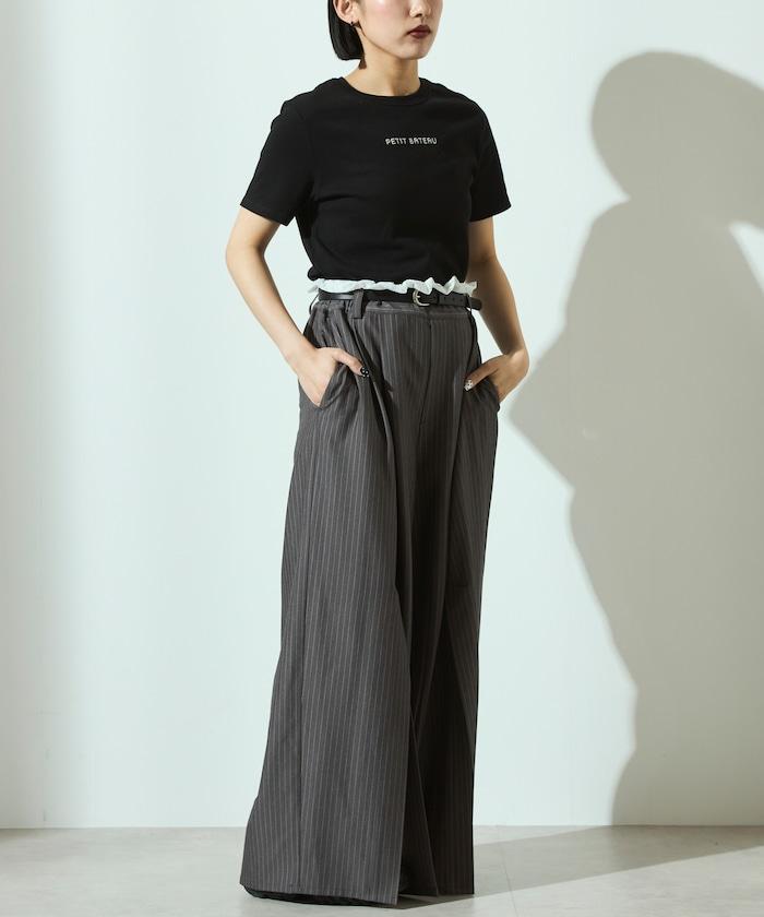 聯名標誌 圓領T恤 / 獨特小標誌T恤